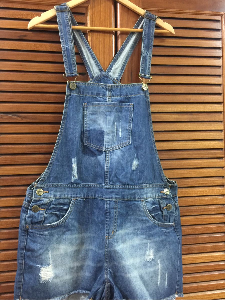 macacão jeans feminino c&a