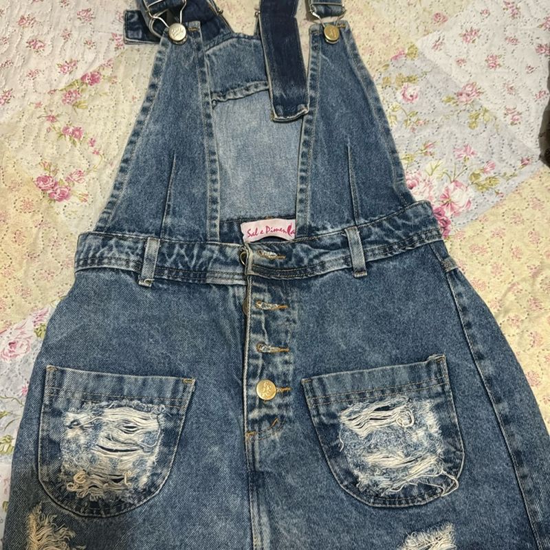 Jardineira Sal e Pimenta Shorts Feminino Sal E Pimenta Nunca Usado  98243998 enjoei