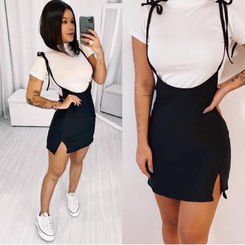 Shop salopete com saia Cheap Sale