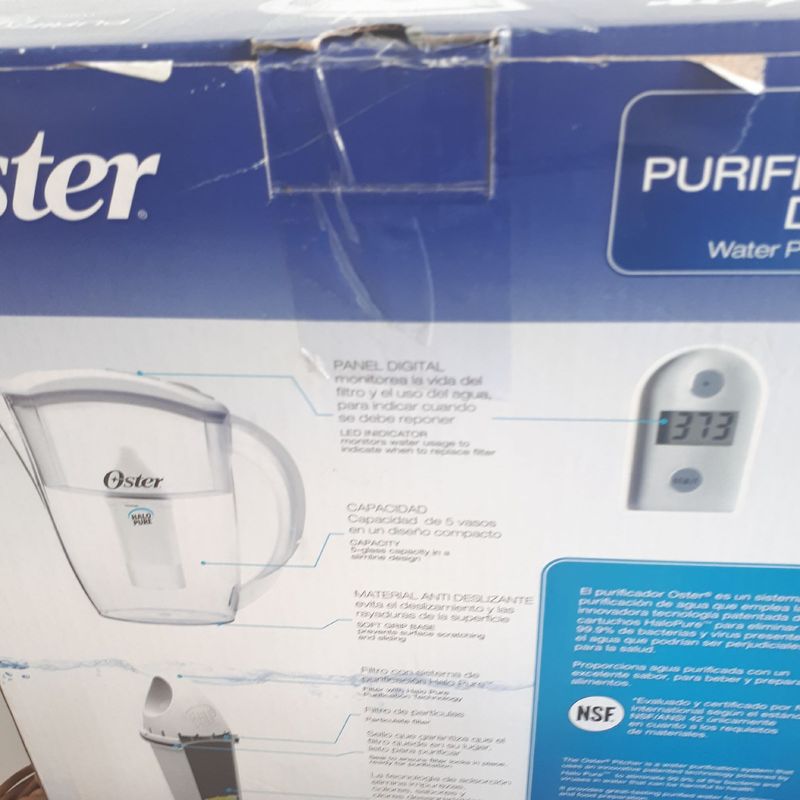 Jarra Purificadora de Agua Oster® WPPW001 