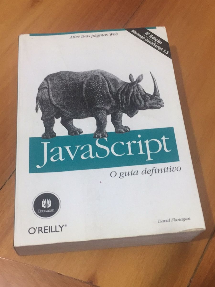 Javascript O Guia Definitivo | Livro O´Reilly Usado 20709336 | enjoei