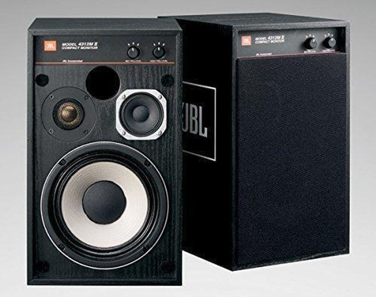 Jbl 4312m Ii 2 Bk Compact Monitor 13.3 Cm 3 Way Loud Speaker | Item de ...