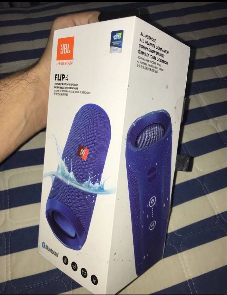 jbl flip 4 original a prova dagua - música jbl