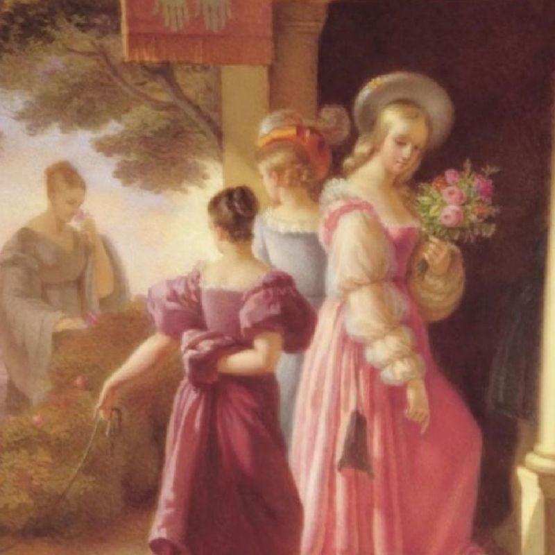 Jean Desprez Miniatura Bal À Versailles 1962 Michael Jackson