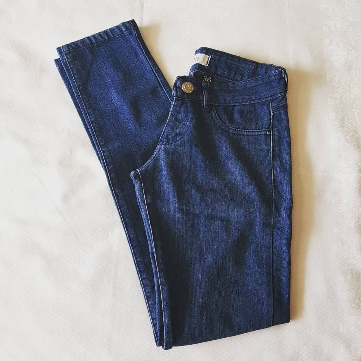 jeans basiquinha e linda - calças vertu jeans