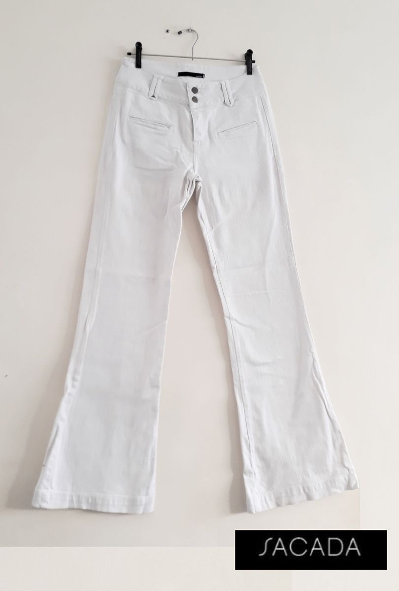jeans branco