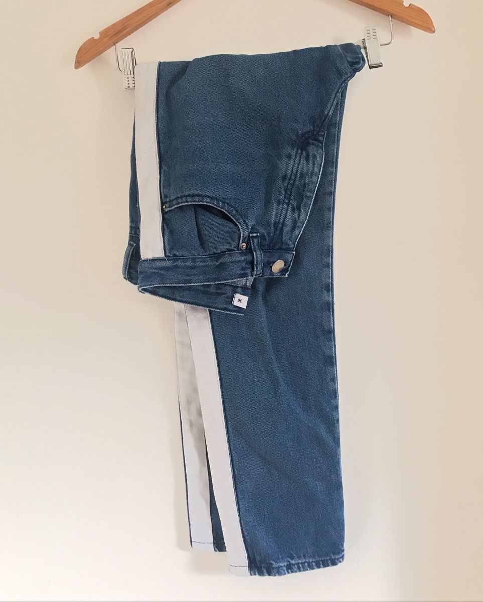 calça jeans branca renner