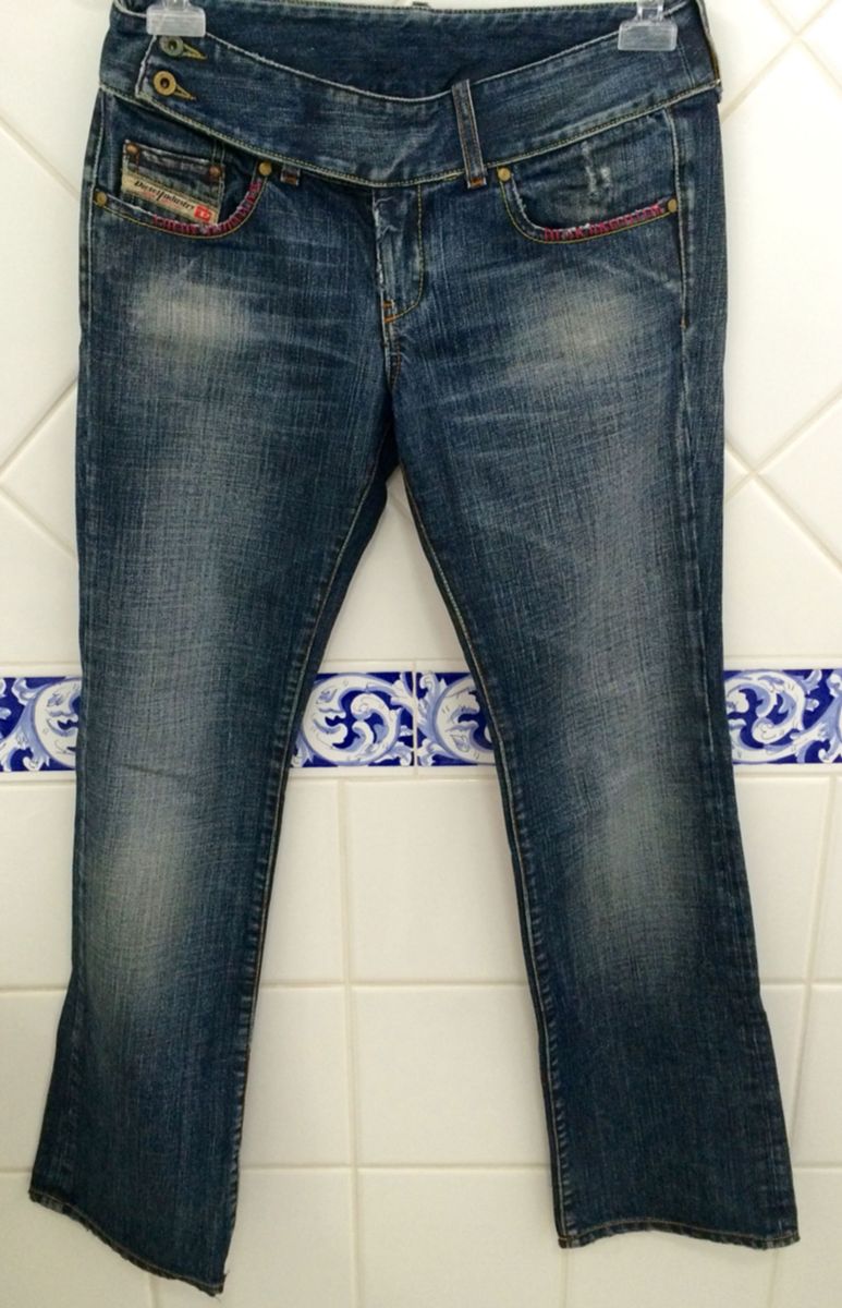 Calça Diesel Reta Jeans Original IAG4 Etiqueta Única