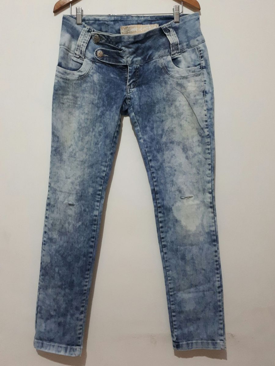 jeans lavado feminino