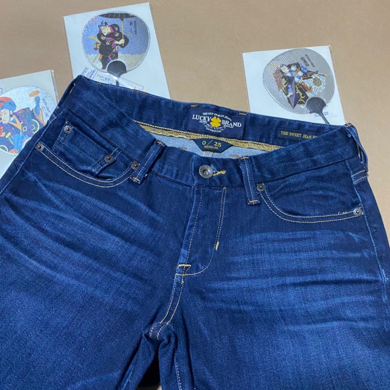 Jeans Lucky Brand - Importados Usa 38, Calça Feminina Lucky Brand🍀 Usado  96194666
