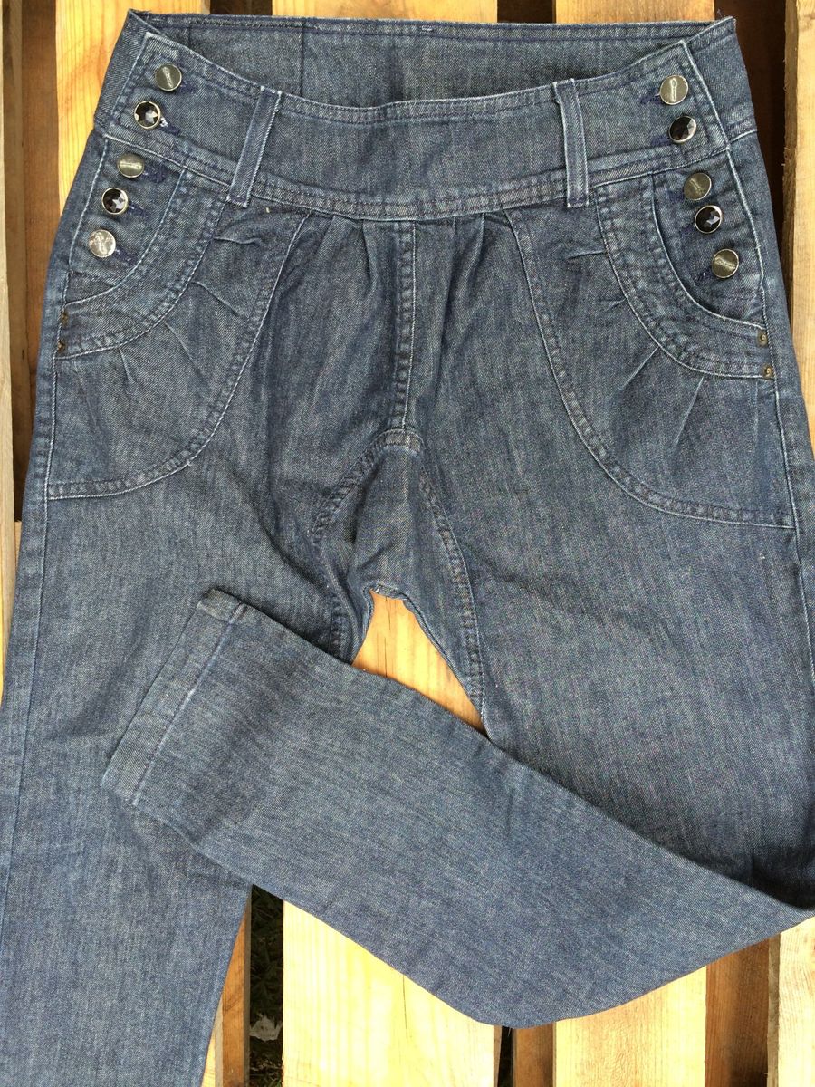 Jeans saruel hot sale feminina