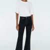 jeans zara preto cropped - jeans zara