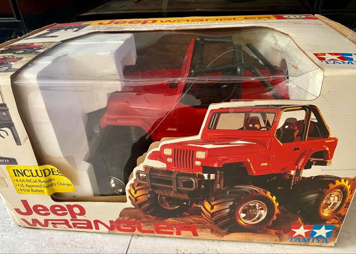 Jeep Wrangler 1/12 Controle Remoto - 1994 - Tamiya | Tamiya Nunca