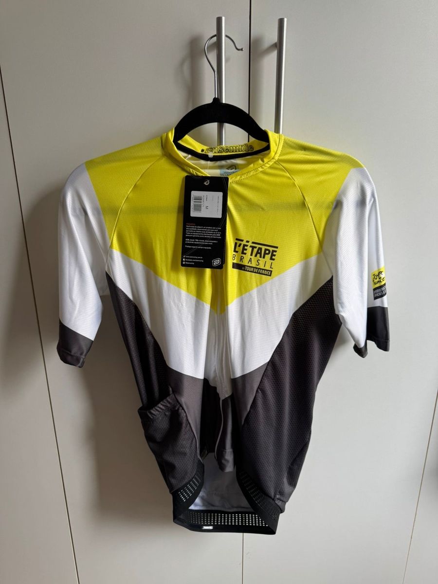 Jersey de Ciclismo do Letape | Camiseta Masculina Letape Nunca Usado ...