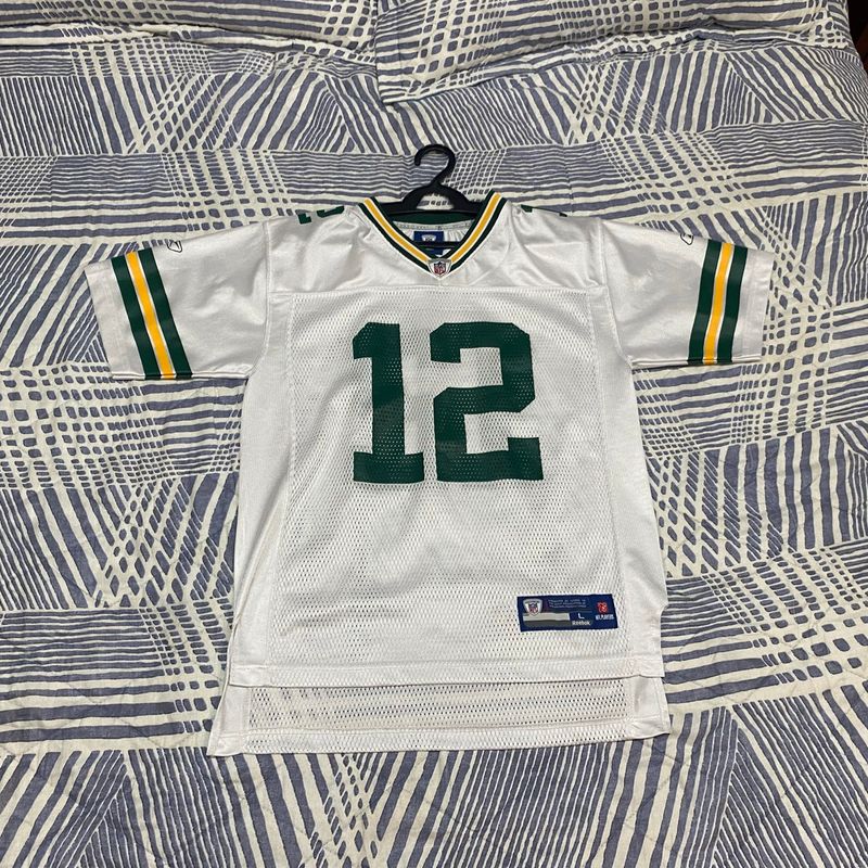 Jersey Green Bay Packers Aaron Rodgers Roupa Esportiva Masculino Reebok Usado 96361960 enjoei