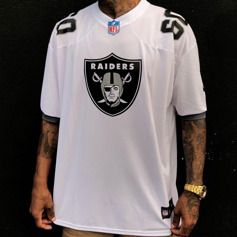 Jersey Oakland Raiders Nfl | Nfl Usado 101129426 | enjoei