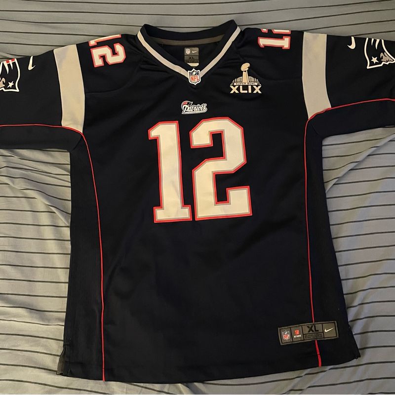 Julian Edelman Football Patriots Super Bowl Xlix Jerseys NWT Nike