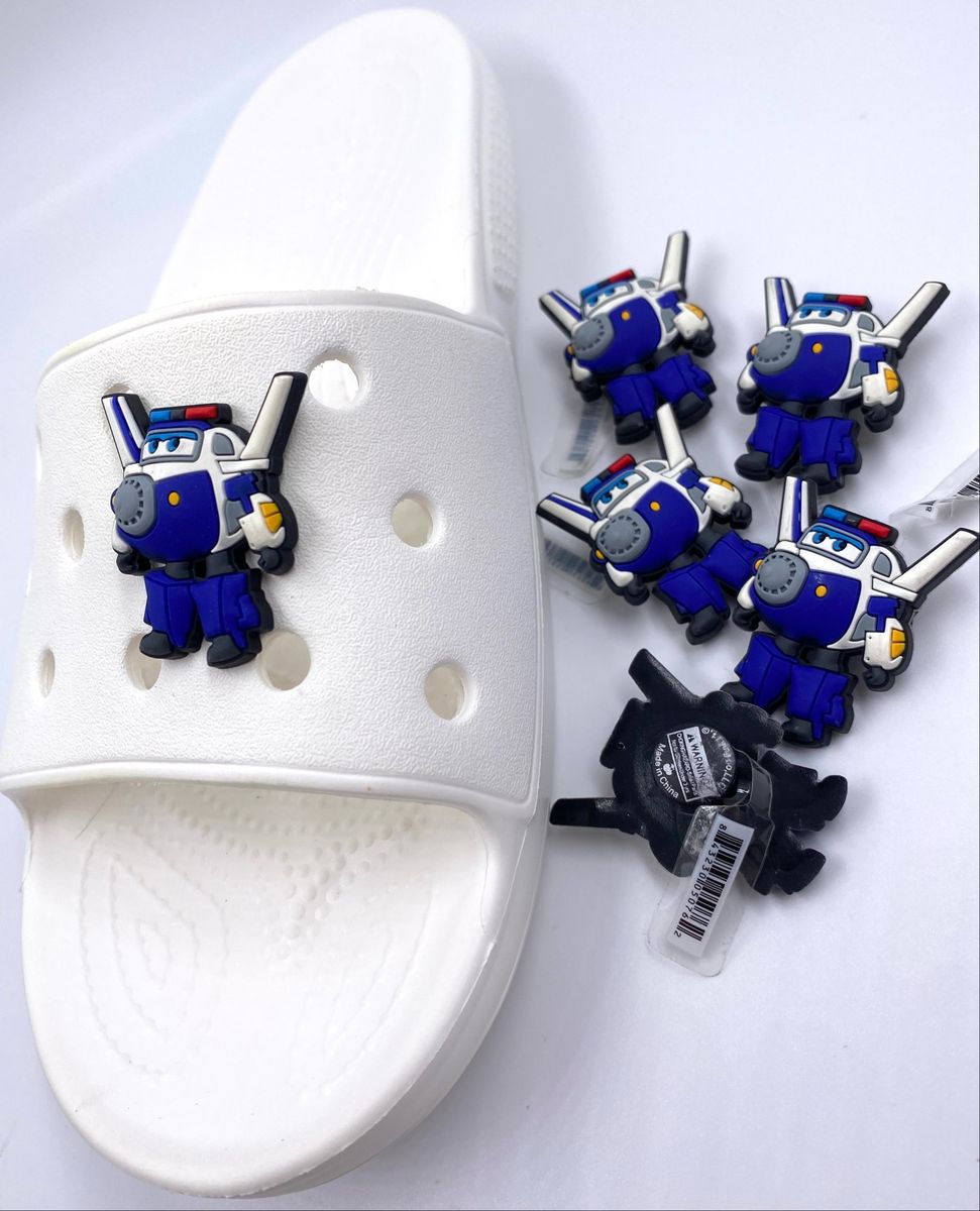 Jibbitz para Crocs , Paul, Super Wings Robots Item Infantil Crocs