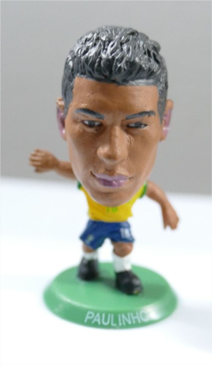 Jogador Paulinho Seleção Brasileira - Soccer Starz (Sem Caixa