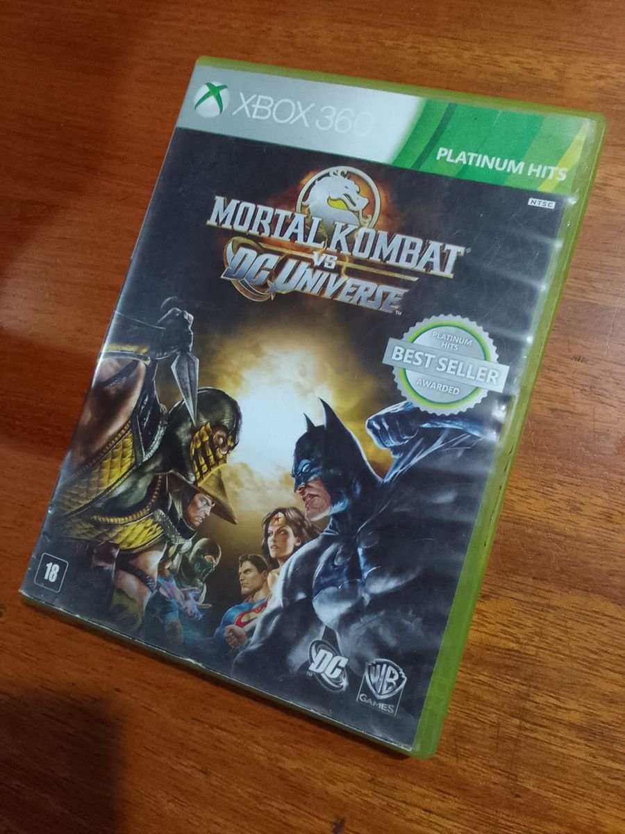 Jogo 360 Mortal Kombat Vs Dc Universe Original, Jogo de Videogame Usado  90972571