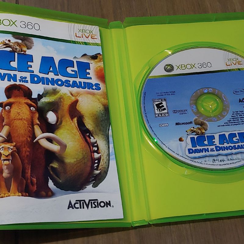 Jogo a Era do Gelo 3: Despertar Dos Dinossauros (Ice Age: Dawn Of The  Dinosaurs) para Xbox, Jogo de Videogame Xbox Usado 76080560