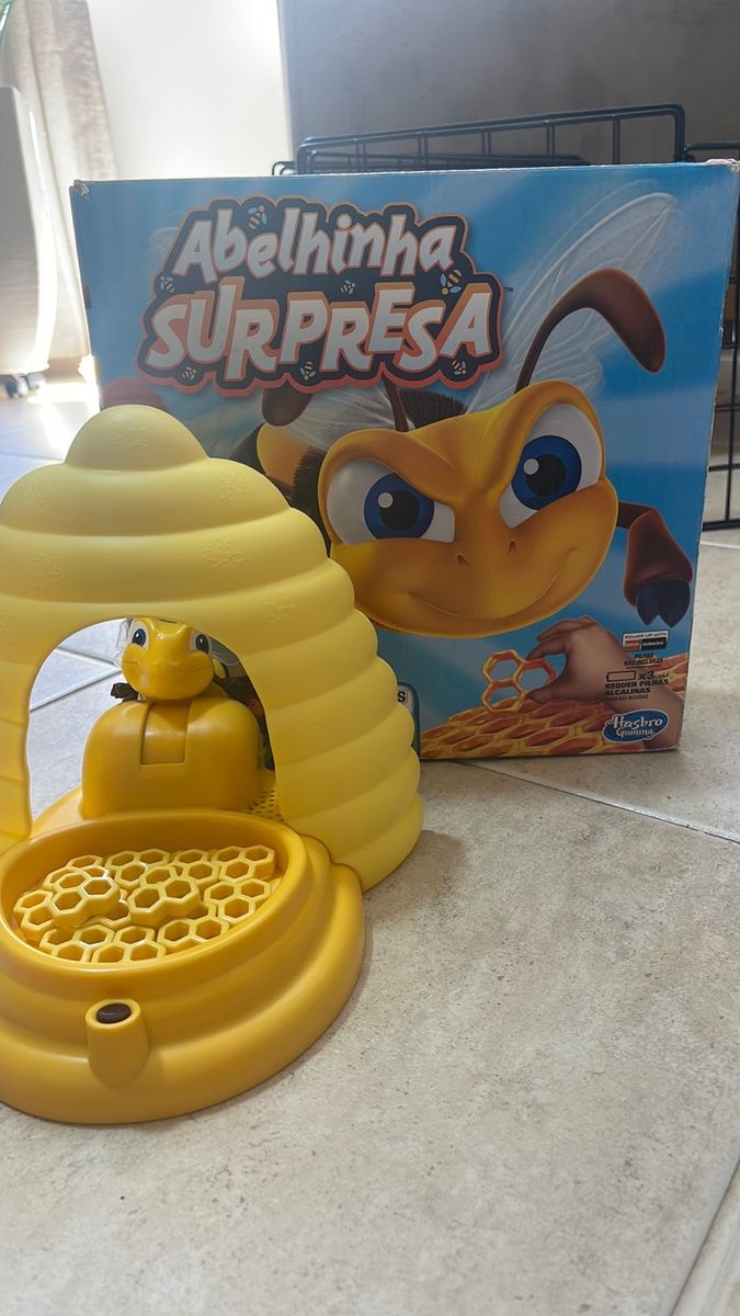 Jogo Abelhinha Supresa | Brinquedo para Bebês Hasbro Usado 83037080 ...