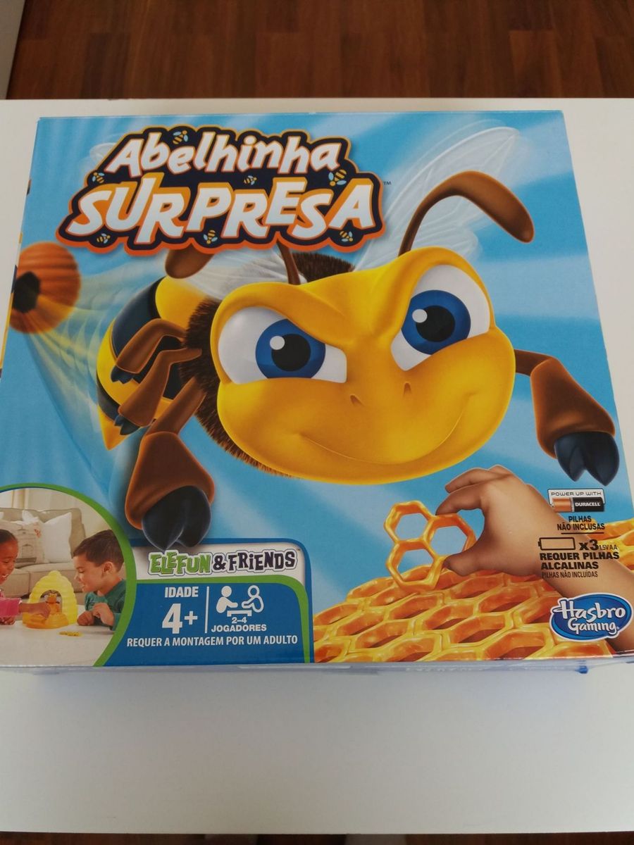 Jogo Abelhinha Surpresa | Brinquedo para Bebês Hasbro Usado 30623275 ...