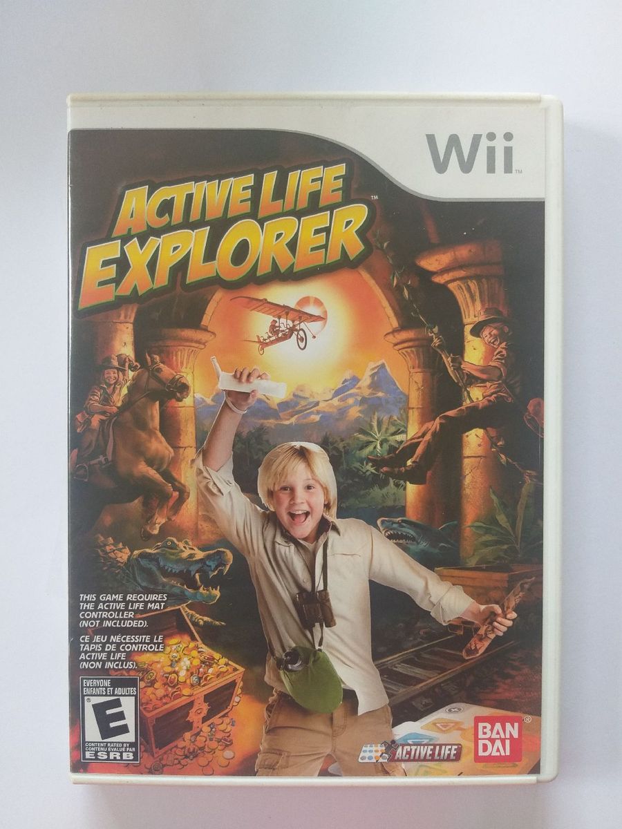Jogo Active Life Explorer Wii Bandai Usado 99848142 enjoei