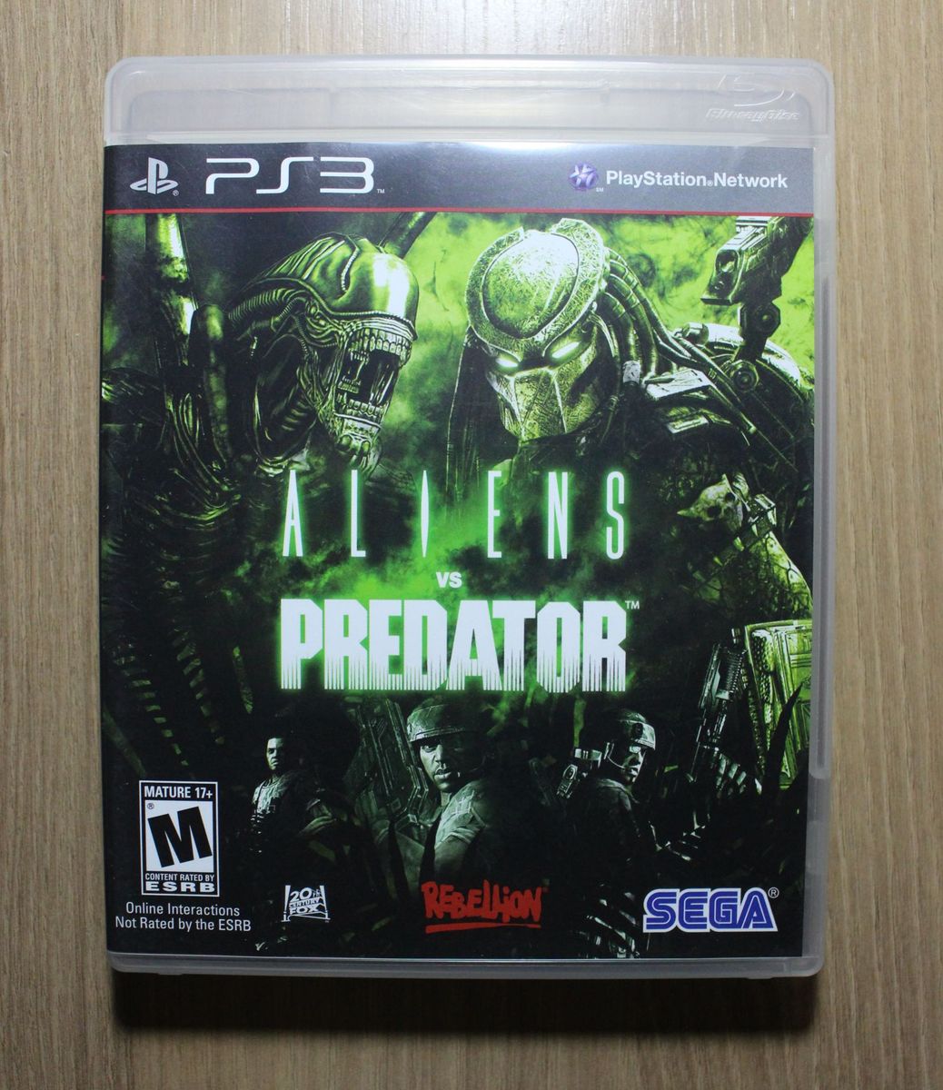 Jogo Alien Vs Predator Jogo De Videogame Sega Usado 21551756 Enjoei