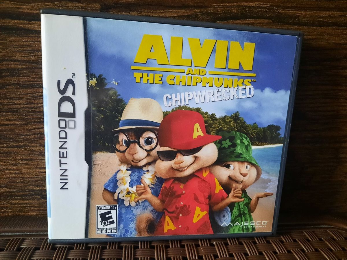 Jogo Alvin e Os Esquilos Chipwrecked - Nintendo Ds | Jogo de Videogame ...