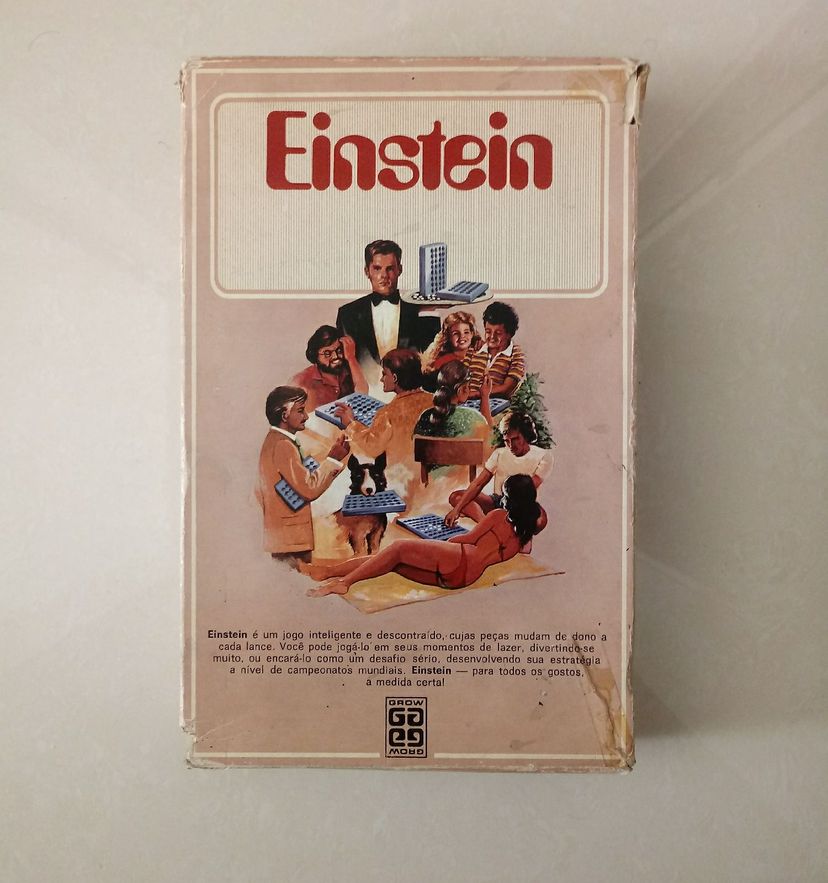 Jogo Antigo Einstein - Grow | Produto Vintage e Retro Grow Usado ...