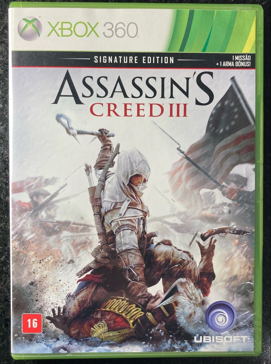 Assassins Creed Trilogia 3 Jogos, Jogo de Videogame Xbox 360 Usado  80602227