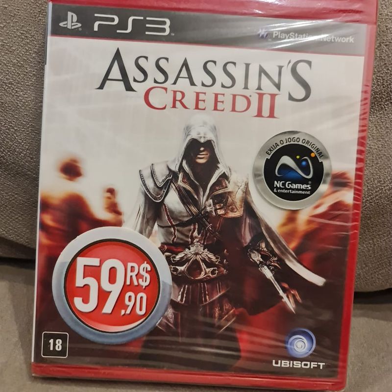 Jogo Assassins Creed Ii Ps3 Lacrado | Playstation 3 Nunca Usado