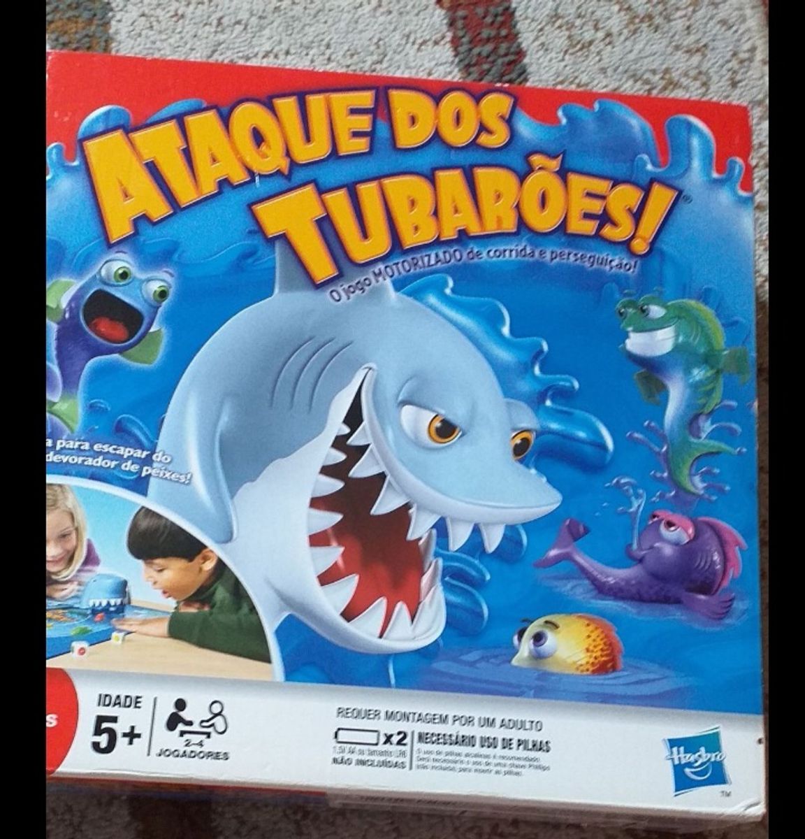 Jogo Ataque Dos Tubarões Hasbro | Brinquedo Hasbro Usado 47469790 | enjoei