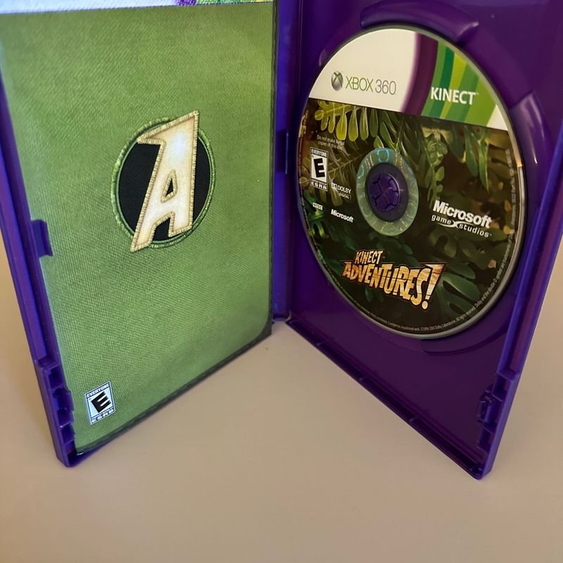 Jogo Kinect Adventures! - Original Xbox 360 (Apenas cd) no Shoptime