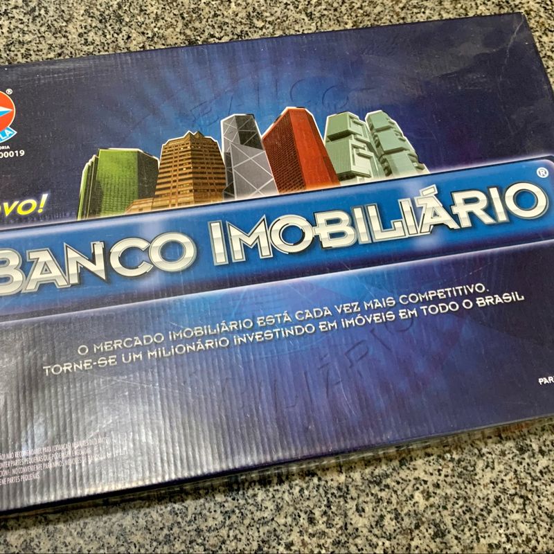 Jogo de Tabuleiro Banco Imobiliário Luxo | Jogo de Tabuleiro Hasbro Usado  28342798 | enjoei