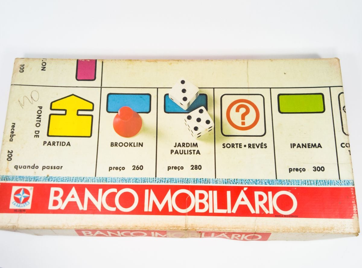 Jogo Banco Imobiliário Antigo Estrela | Jogo de Tabuleiro Estrela Usado ...