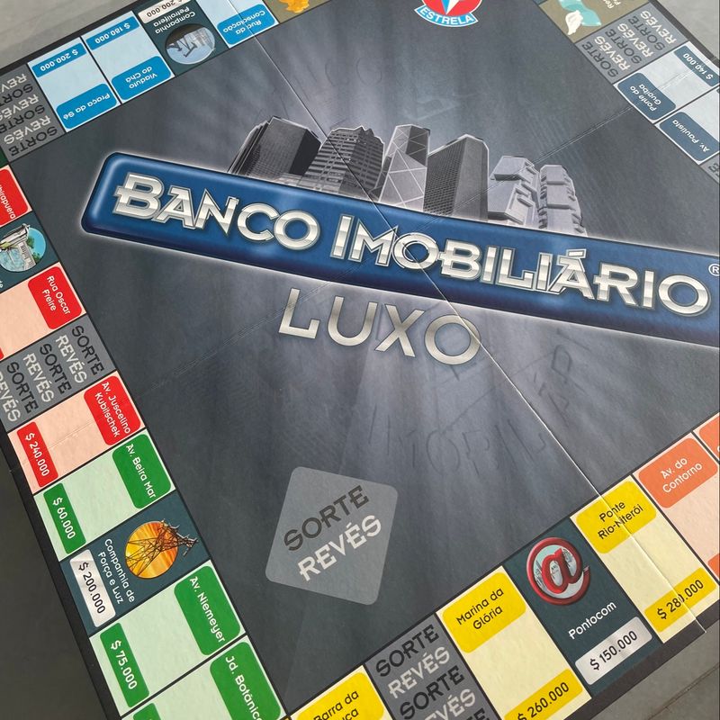 Banco Imobiliário Luxo - 1HitGames