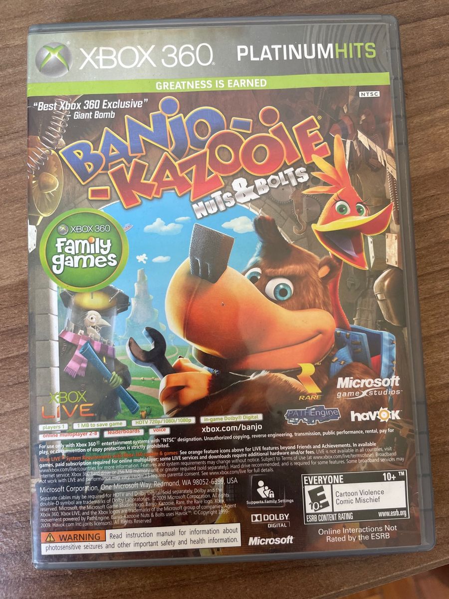 Banjo-Kazooie Xbox 360 Gameplay HD 720p 
