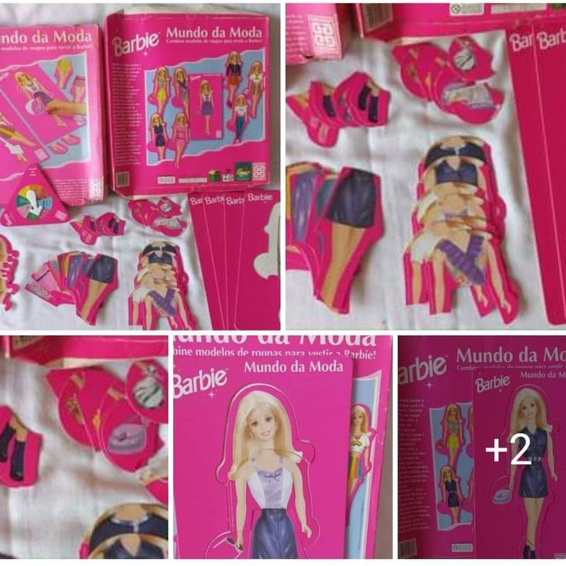 Jogo Barbie Mundo da Moda Raro Antigo