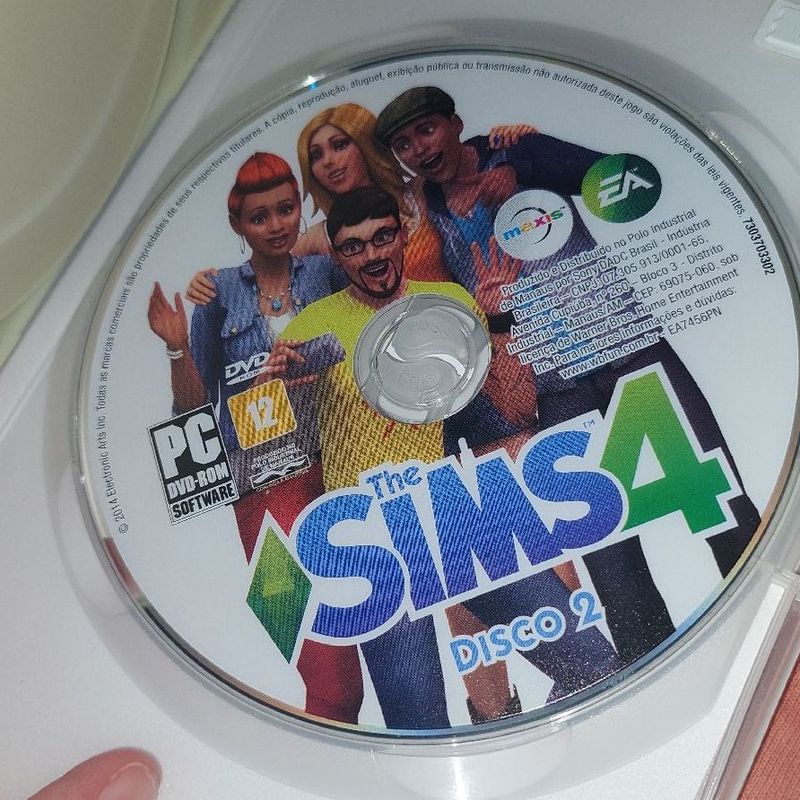 Thé Sims 4 para Pc - Original e com Código de Ativação e Cartela de Adesivo, Jogo de Videogame Ea Games Usado 67920329