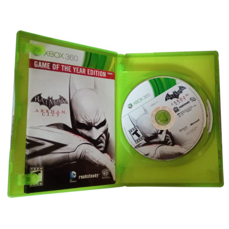 Jogo Batman: Arkham City - Xbox 360 - Loja Cyber Z