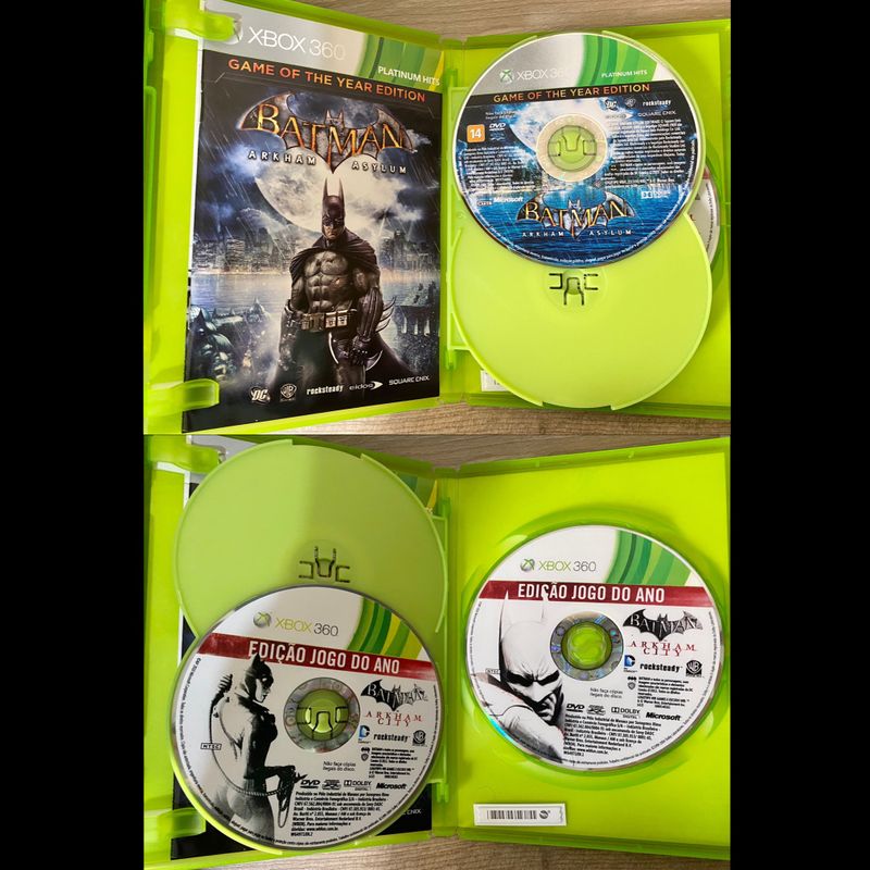 kit 2 jogos Homen aranha e Batman para Xbox 360 - Escorrega o Preço