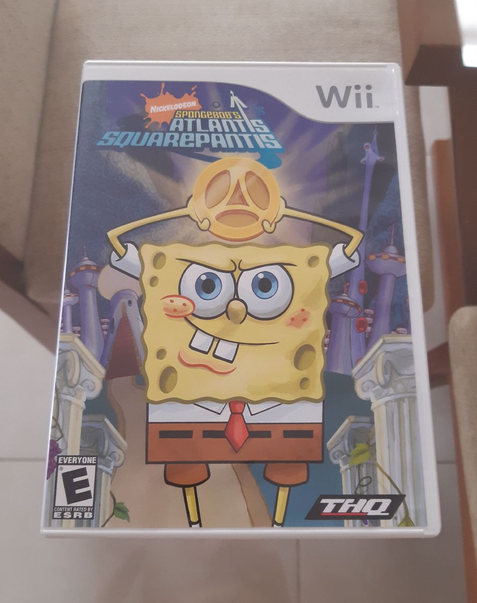 Jogo Bob Esponja para Wii Jogo de Videogame Wii Usado 51766288 enjoei
