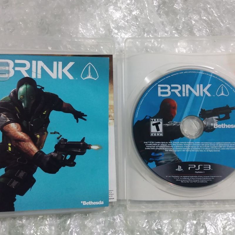 Jogo Brink Playstation 3 de Tiro Semi Novo, Jogo de Videogame Sony Nunca  Usado 72981432