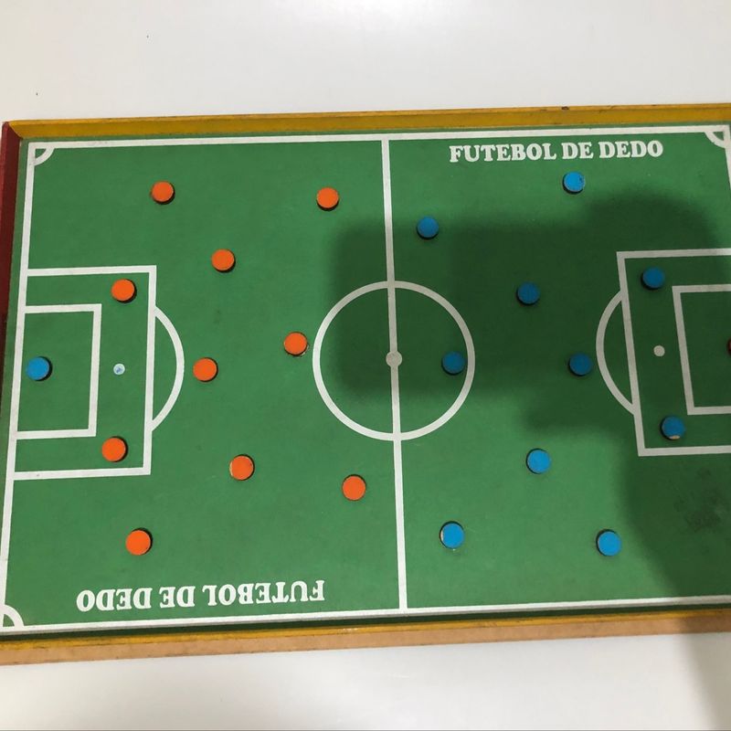 Lote 87 - Jogos de Tabuleiro - FUTEBOL DE MESA - Jogo antigo da