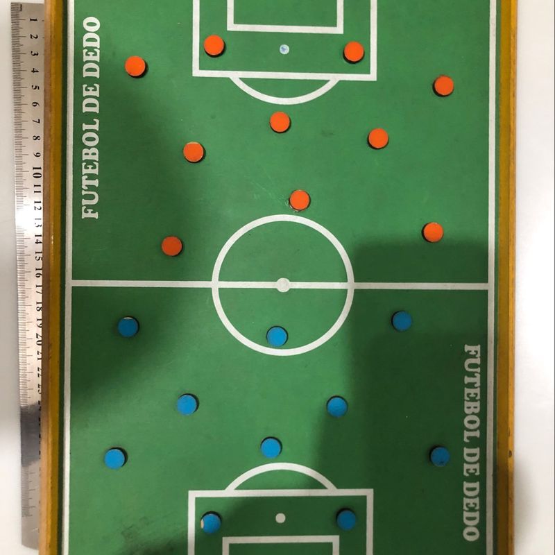 Lote 87 - Jogos de Tabuleiro - FUTEBOL DE MESA - Jogo antigo da