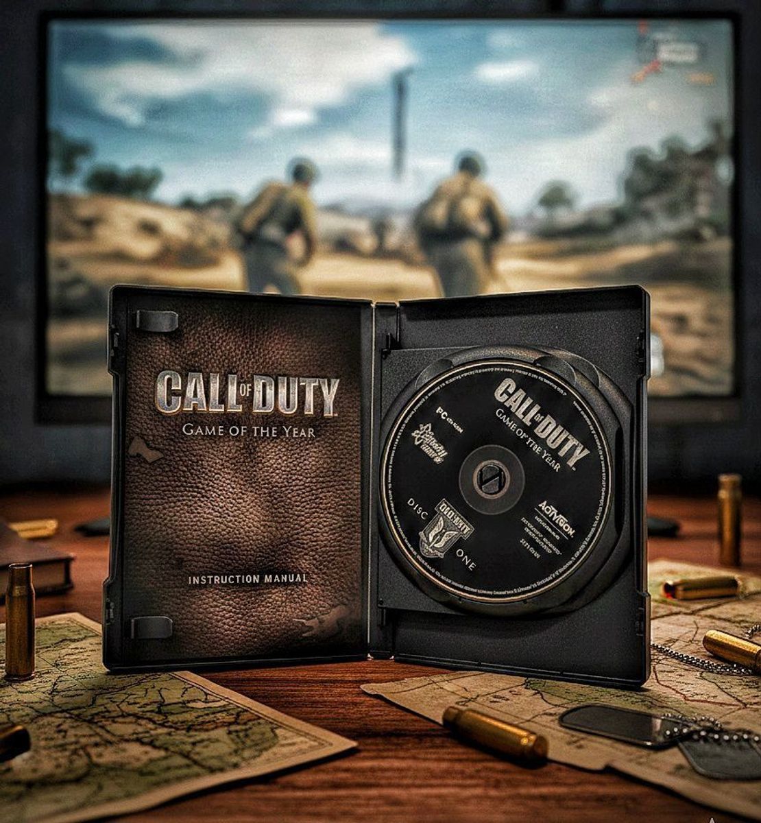 Jogo Call Of Duty 1 Pc - Edição Game Of The Year - Original | Jogo de ...