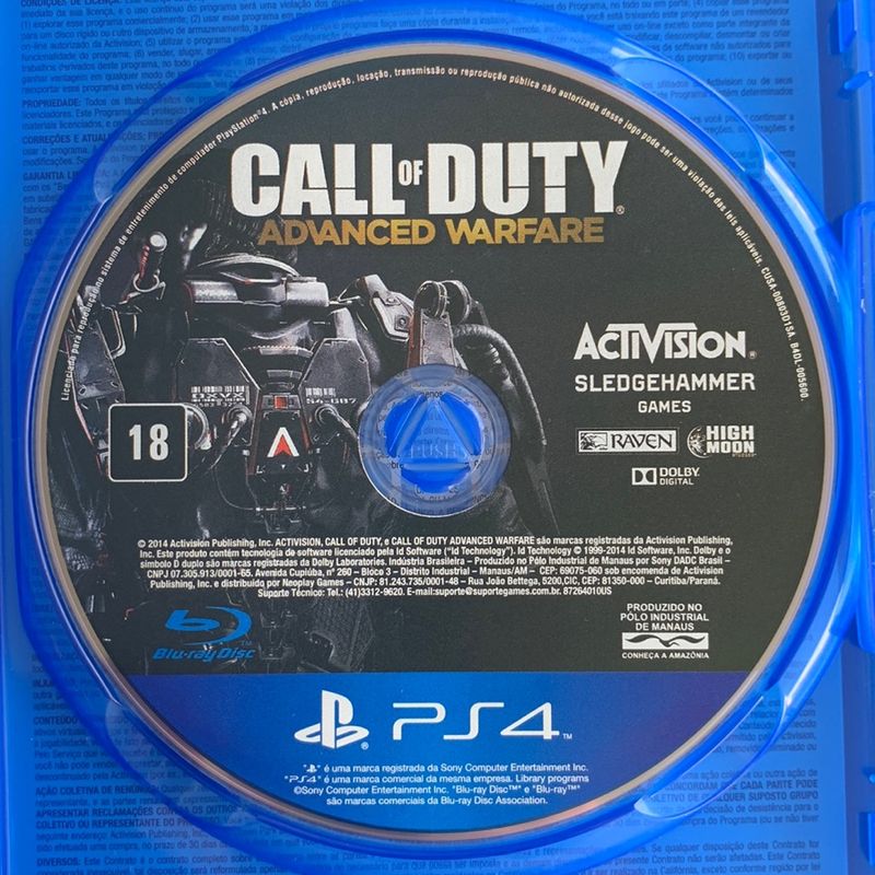 Jogo Call of Duty: Advanced Warfare - PS4 - MeuGameUsado