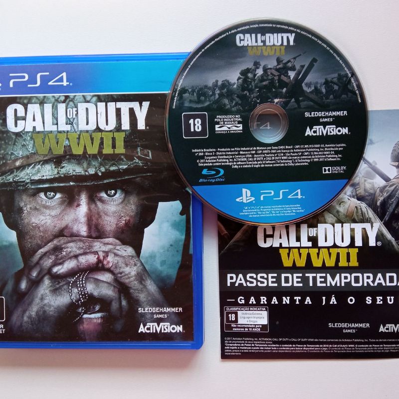Call Of Duty Ww2 Ps4 Midia Física
